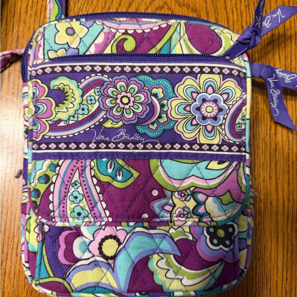 Vera Bradley Multicolor Floral Crossbody Bag